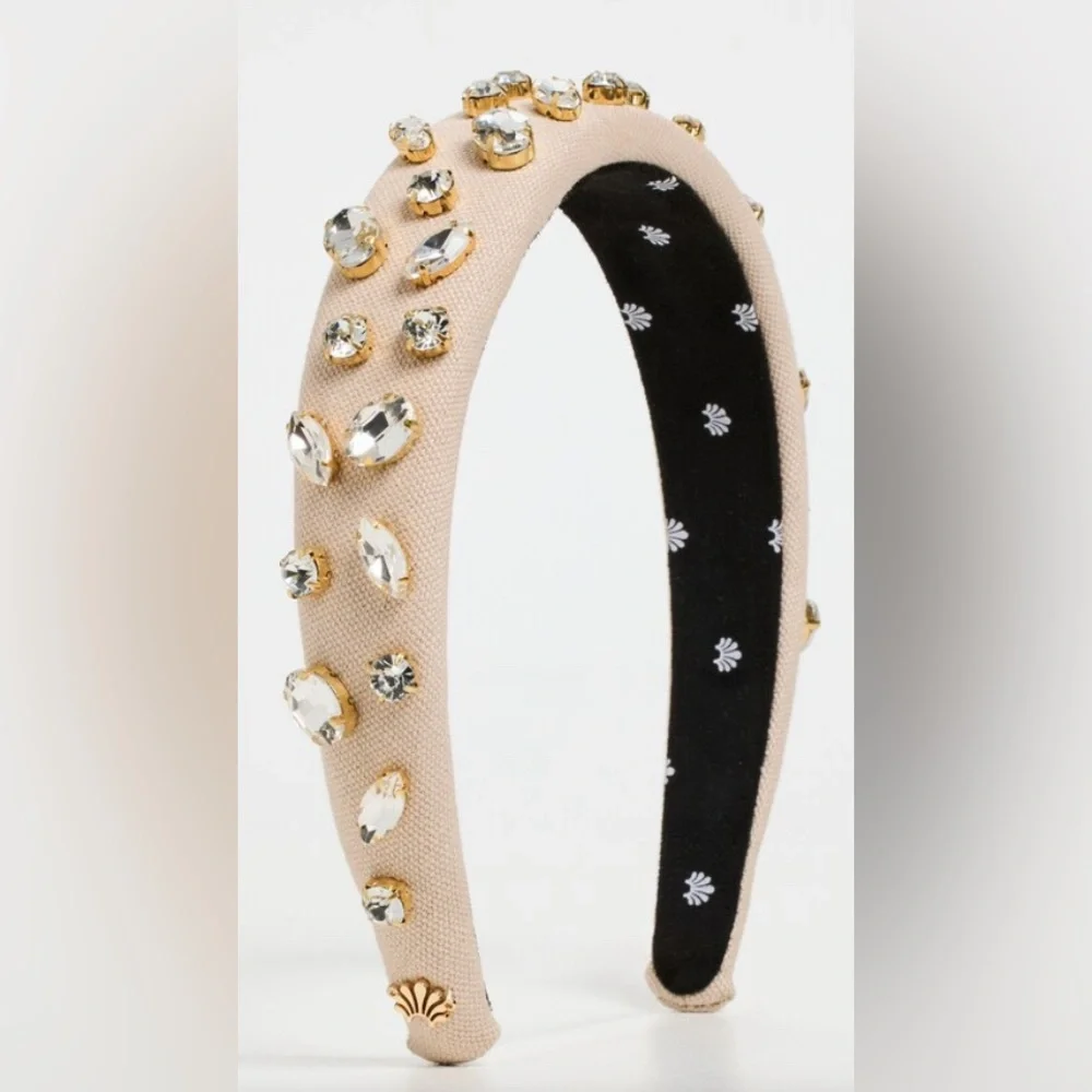 Lele Sadoughi Glittering Crystal Alice Headband